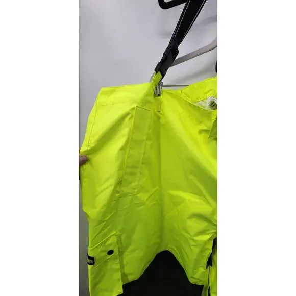 New NWT Radians Reflectivz High Visibility Bibs Overalls Size 5X Waterproof